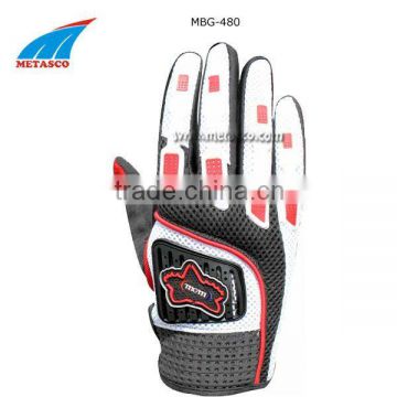 Synthetic Leather Racing Gloves
