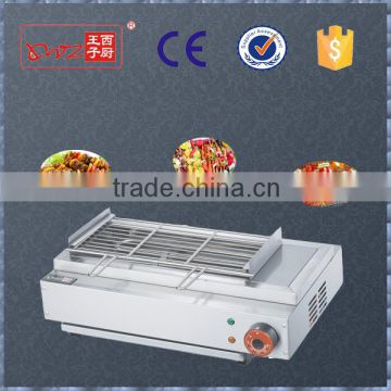 stainless steel brick barbecue set grill machine