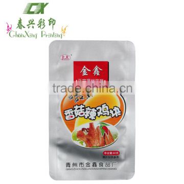 customized printed foil retort pouch for chicken