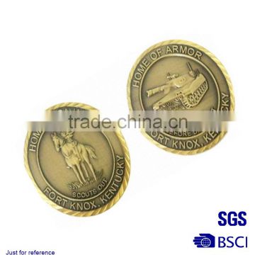 custom metal coin Stamping imitation gold map of the world badge gold-plated metal coin