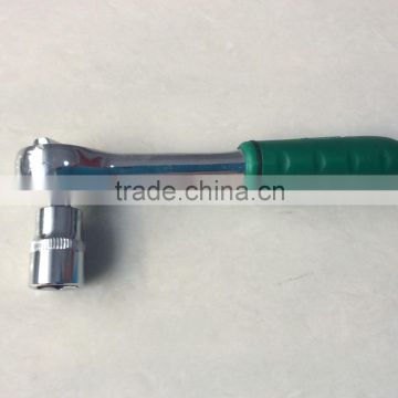 Miror polish 260mm length ratchet wrench