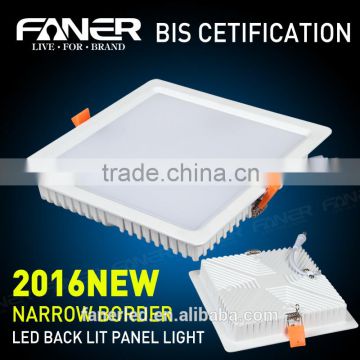 High Lumen 85-100 lm /w! LED Panel 7W 16W 24W 32W Square LED Light