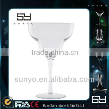 Thick Stem Crystal Margarita Glass with Reasonable Price