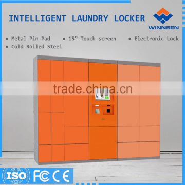 Optional sizes dry clean Locker with remote system