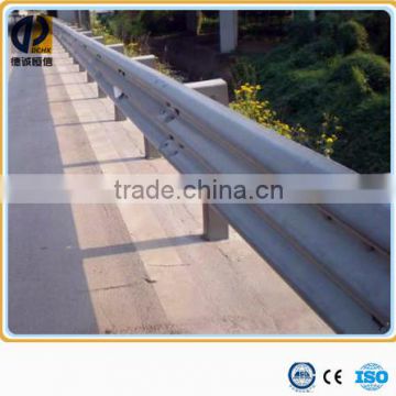 three Beam galvanized steel guardrail with CE