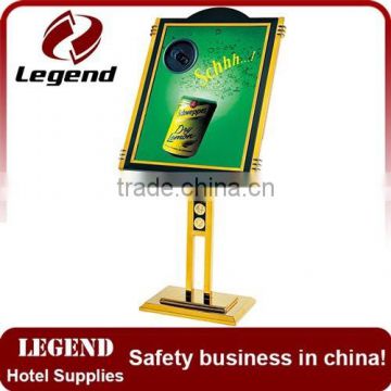 China alibaba hotel lobby sign stand,sign board stand