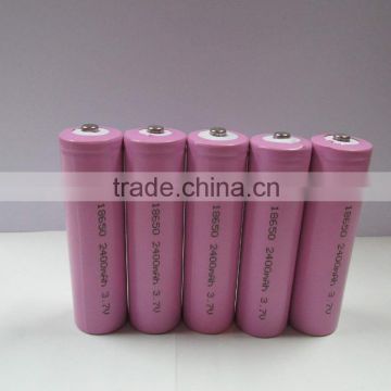 3.7v icr 18650 li-ion rechargeable battery