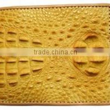 Crocodile leather wallet for men SMCRW-023