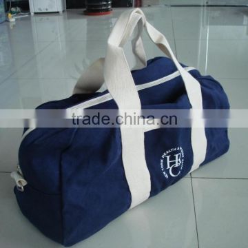 customized big size canvas tote luggage bag with handles