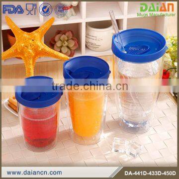 Double Wall Custom insert plastic Tumbler (12oz)