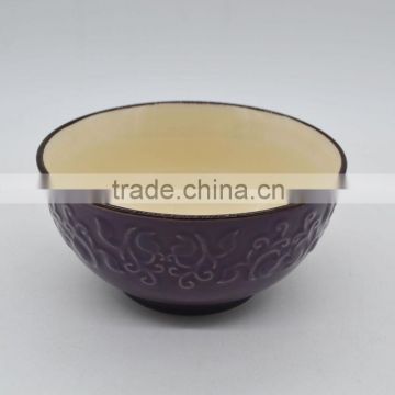 Wholesale Japanese ceramic soup bowl without handle