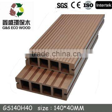 Waterproof WPC Decking Flooring for Gardens , Playground and Outdoor