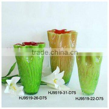 Glassware made in China in Green