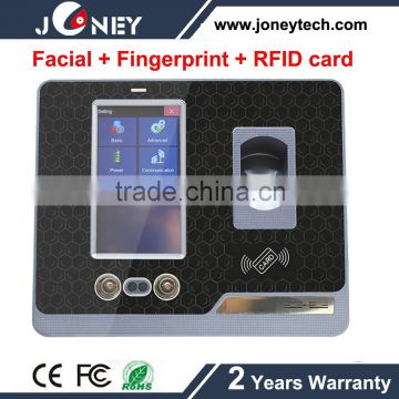 biometric face time attendance and access control terminal