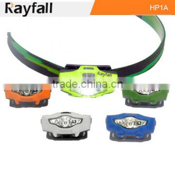 High quality performance headlamp night safety led head torch AA battery hot in market