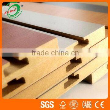 Customized Szie Manufacturer MDF Melamine Slatwall Panels