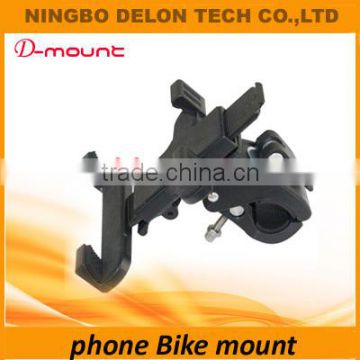 For big phone around 6 inch ABS bike bicycle mobile phone holder BRACKET mount