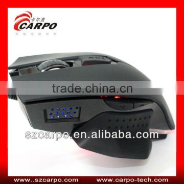 Best selling 1600dpi big black mouse wholesale computer for parts C502