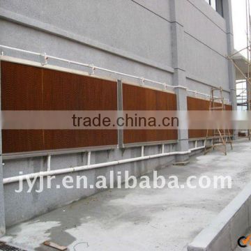 cooling pad wall for construction