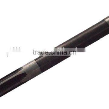 Spur gear shaft for tiller