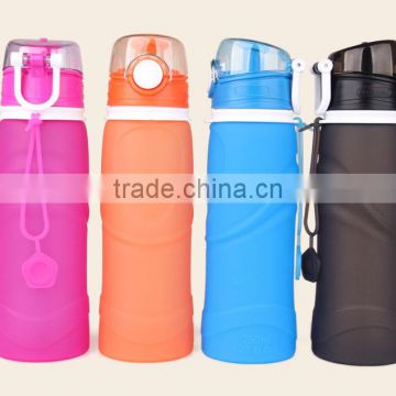 Kean new product S5 silicone sport water bottle for mountaineering