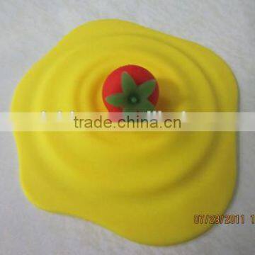 Food Grade Portable Convenient Silicone Cup Cover