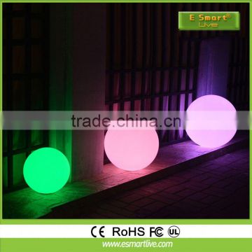 professional supplier waterproof led cube chair lighting luxury leather lounge garden led ball light