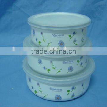 14-18CM enamel storage bowl mixing bowl salad bowl food container