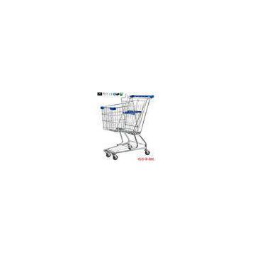 American Style Elderly / Disabled Shopping Trolley , Metal Supermarket Carts