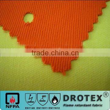 yellow / red 100% cotton Anti-UV flame retardant fabric