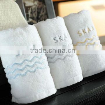 beautiful face towels with Watermark embroidery