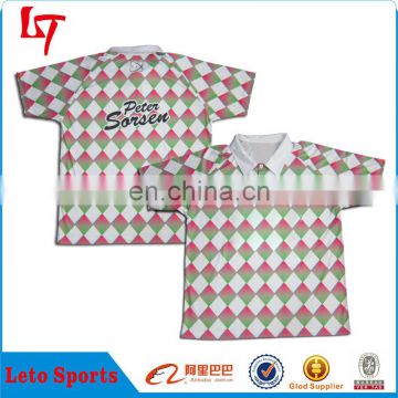 New design sport style personal brand polo t shirts