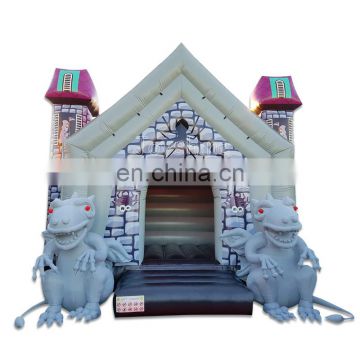 Cheap Inflatable Halloween Haunted Bouse House Jumping Bouncy Castle Bouncer For Sale