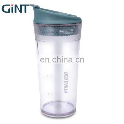 GINT 520ml Portable Coffee Drinks Plastic BPA Free Hot Sell Water Bottle