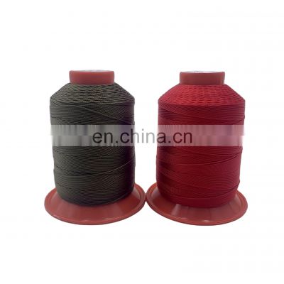Customized colors and  counts, nylon bonded thread, a lot of colors