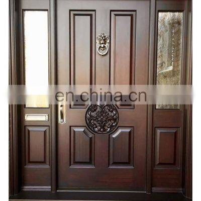 solid wood front doors teak main door design solid mahogany wooden entry door