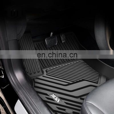 High Quality Competitive Price Car Accessories Parts Interior Custom All-weather Single Tpe Car Floor Mat For Tesla Model Y