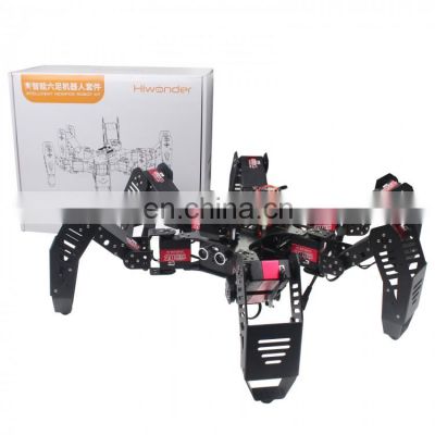 Finished 18DOF Hexapod Robot Spider Robot 2DOF PTZ with Main Board for Raspberry Pi 4B/4G