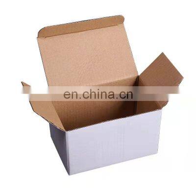 Wholesale Custom Clothing Fold Kraft Paper Box Packaging Biodegradable Shipping Box  Packaging Biodegradable Shipping Box