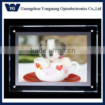 Exquisite and fashional LED acrylic sheet poster frame