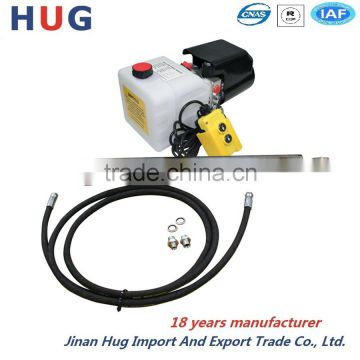 Hydraulic power unit and hydraulic cylinder for agriculture