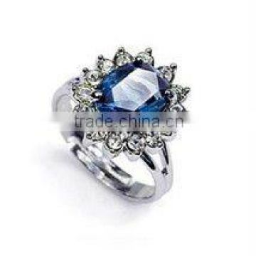 flower shape diamond ring
