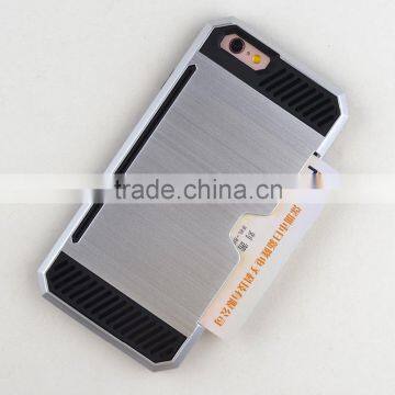 High quality wiredrawing cell phone case for iphone
