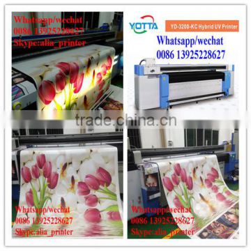 large format digital banner machine price hybrid uv banner Inkjet Printers with 1024i head