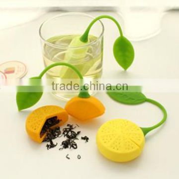 Fruit Shape FDA/LFGB Food Grade Silicone Infuser Tea Strainer