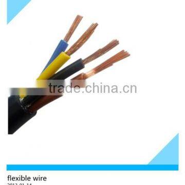 PVC Insulated and sheathed RVV elctrical house wiring China market flexible wire wholesale elctrical wires flexible wiring
