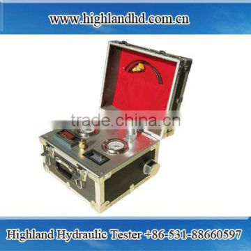 Highland portable and lightweight hydraulic test gauges