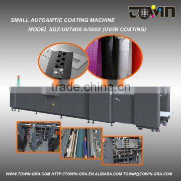 Automatic UV and IR coating machine