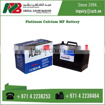 Branded Quality Platinum Calcium Lead Grid Technology MF Battery For Marine / RV Dual Purpose Batteries
