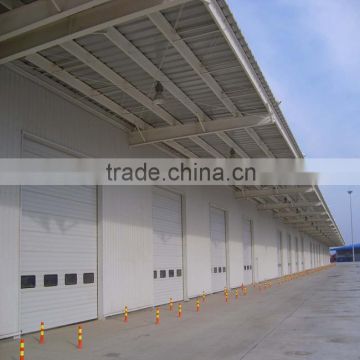 Insulated Sectional Door Overhead Door Industrial door security door supplier (HF-J525)